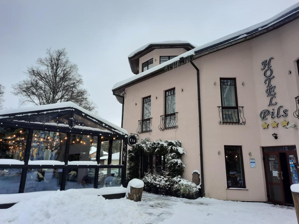 Hotel Pils With Self-Check In Sigulda Exterior foto