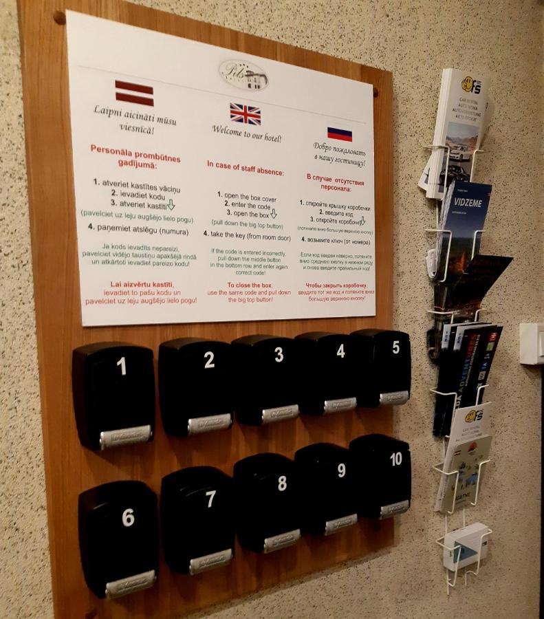 Hotel Pils With Self-Check In Sigulda Exterior foto